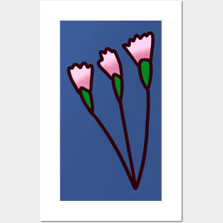 Cherry Blossom Buds Posters and Art